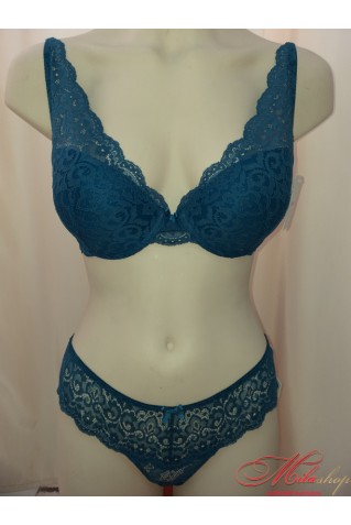 Элегантный комплект Jasmine Lingerie 1100/28 Elza + 2212/28 Marsela blue